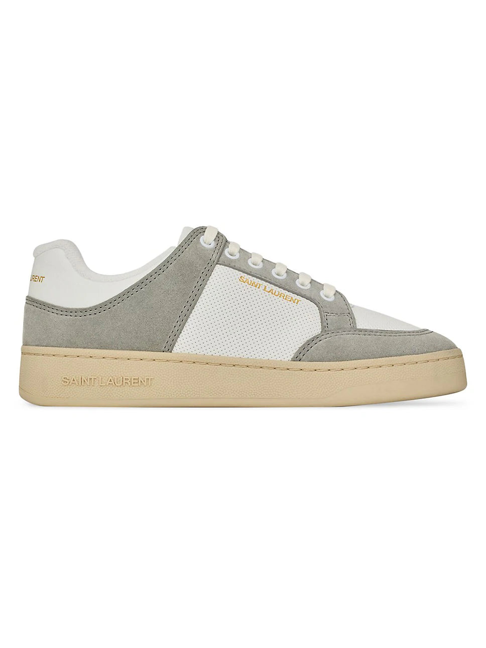【関税＆送料込み】Saint Laurent Sl/61 Sneakers SL/61 sneakers in smooth leather | Saint Laurent | YSL US