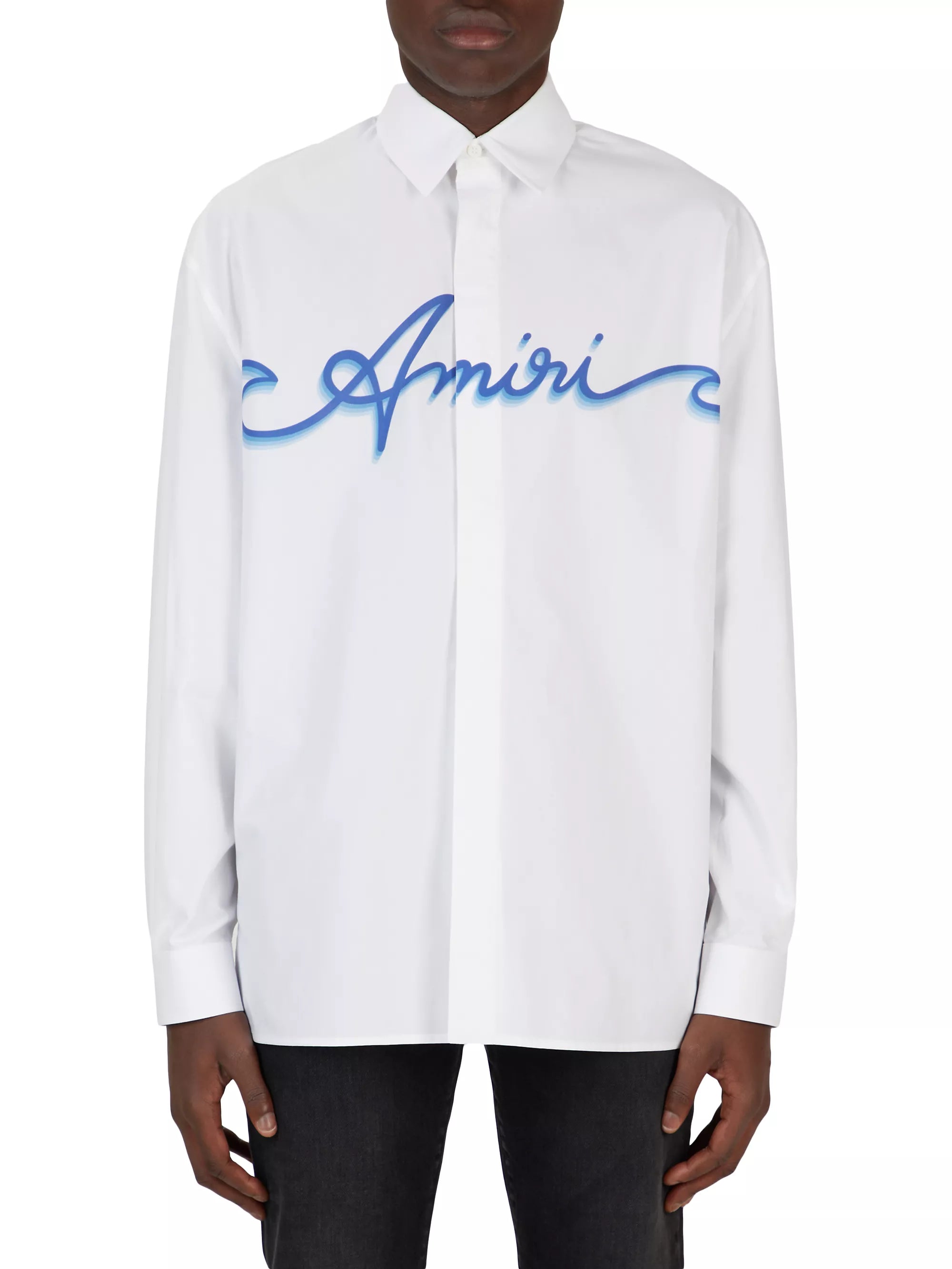 Amiri Wave Long Sleeve Shirt - Joseph Amiri Wave Long Sleeve Shirt - Joseph