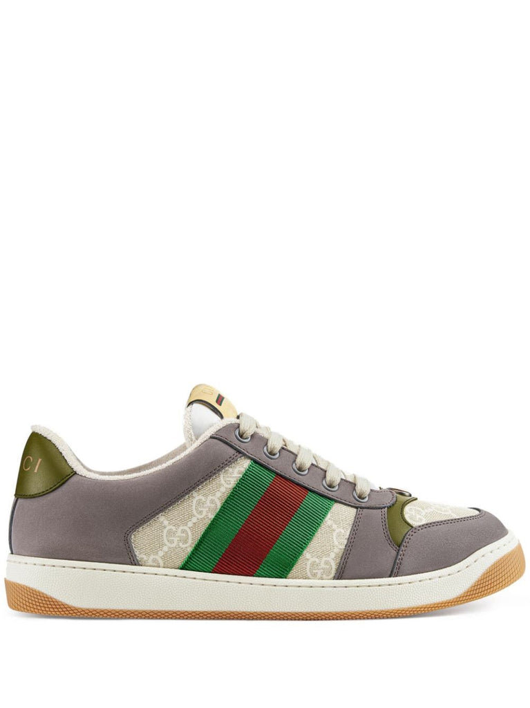 【関税&送料込】Gucci Multicolor Screener Sneakers Screener embellished leather sneakers in multicoloured