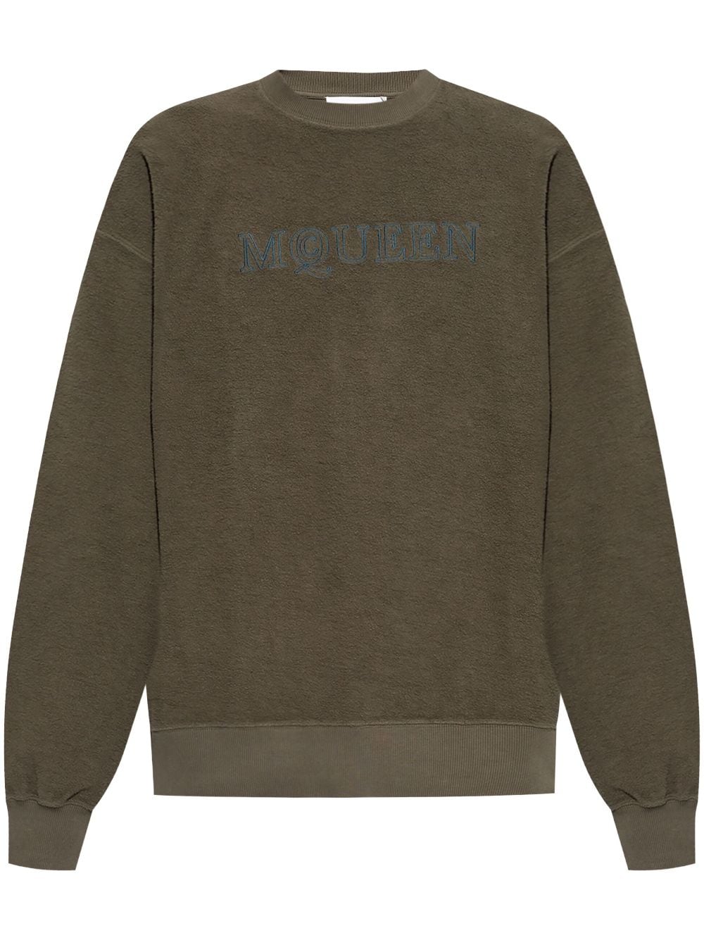 【送料&関税込】Alexander McQueen Logo Embroidered Crewneck 23757501_54324140_600.jpg