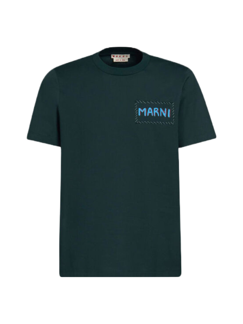 Marni Bio Cotton Patch T Shirt