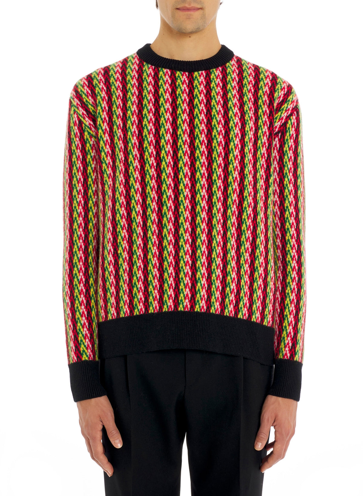 LAnvin Chevron Chevron Sweater