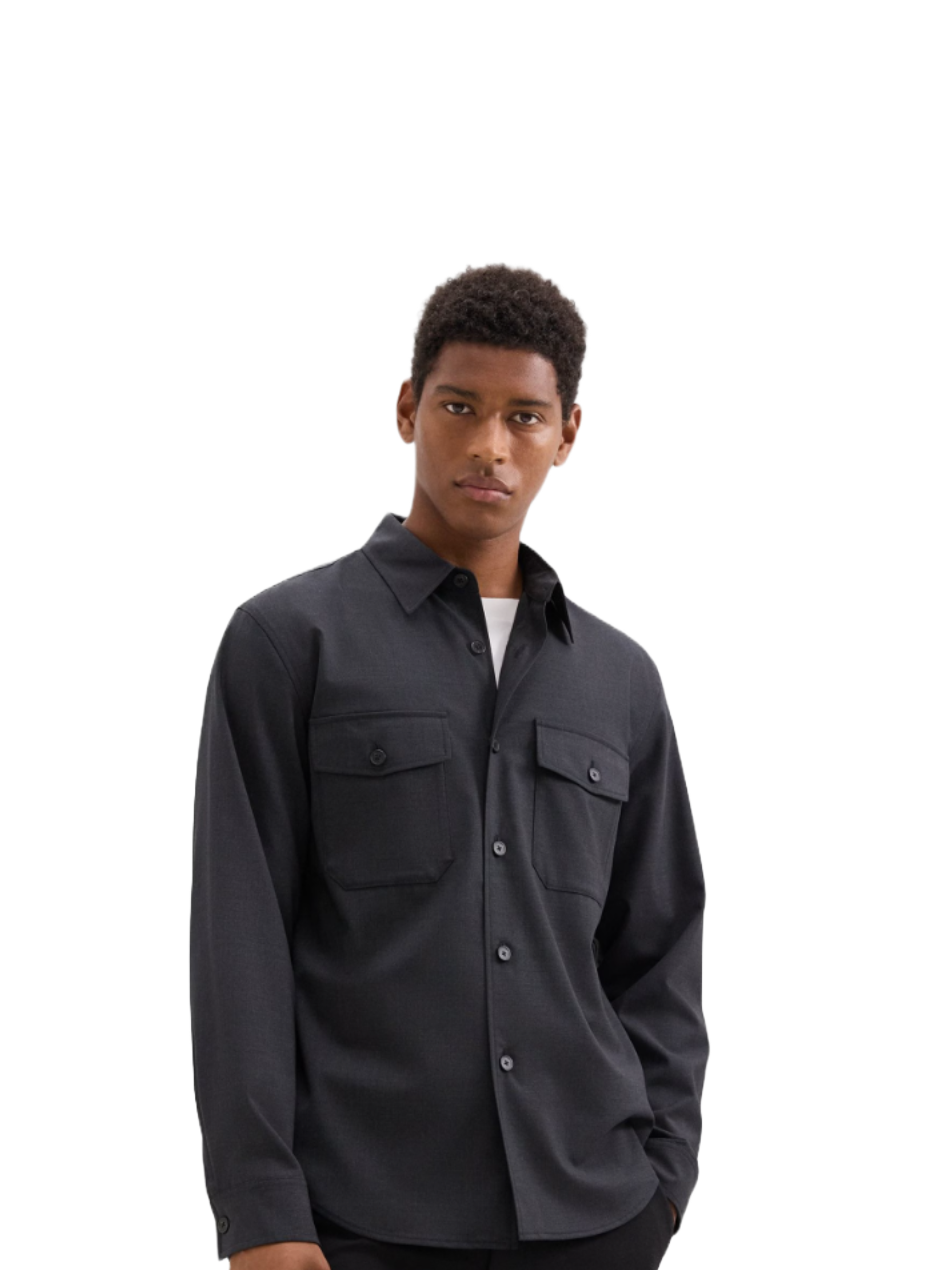 theory dress shirt Theory Garvin Shirt Jacket - Joseph