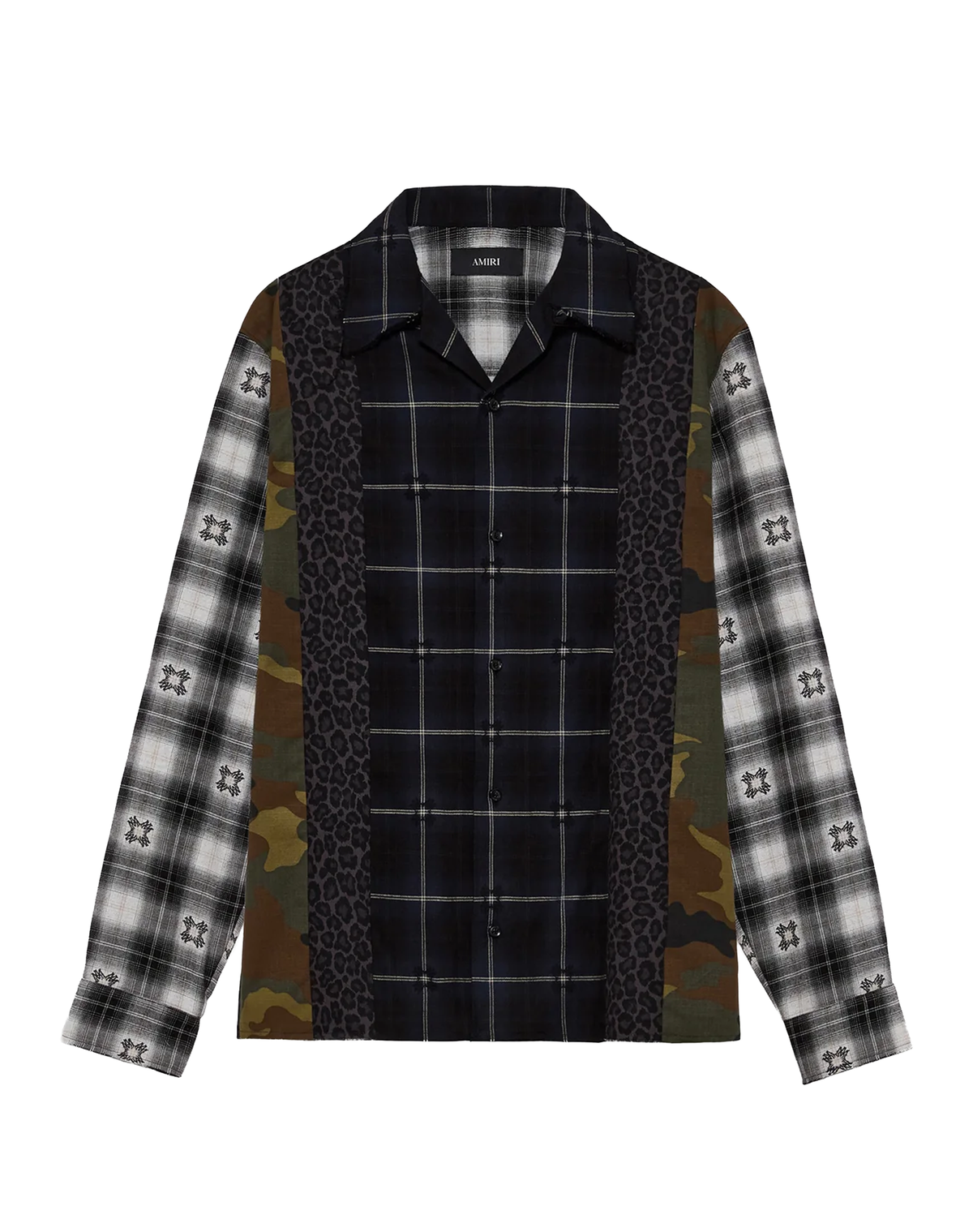 Amiri SPLICED MA QUAD FLANNEL
