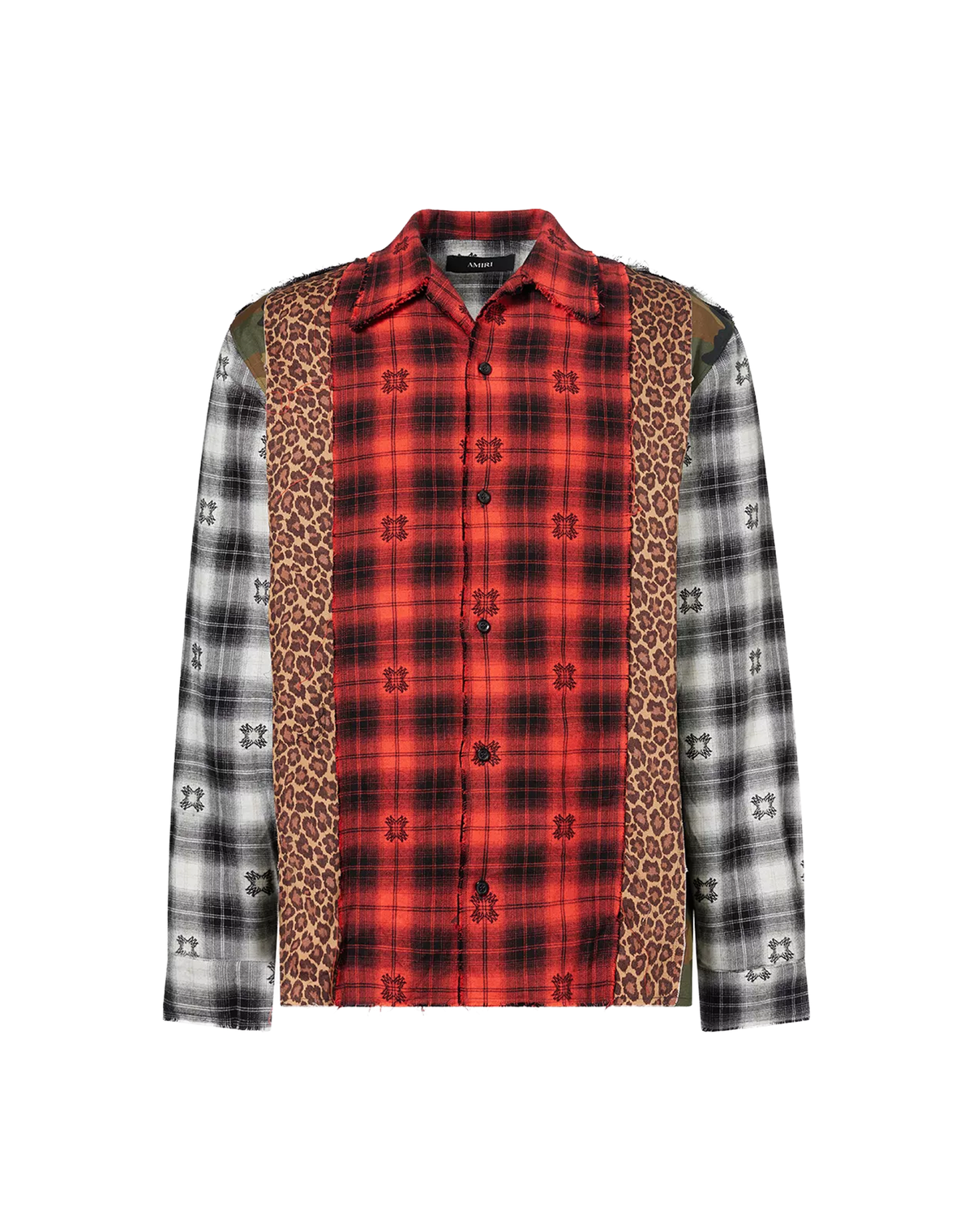 Amiri SPLICED MA QUAD FLANNEL