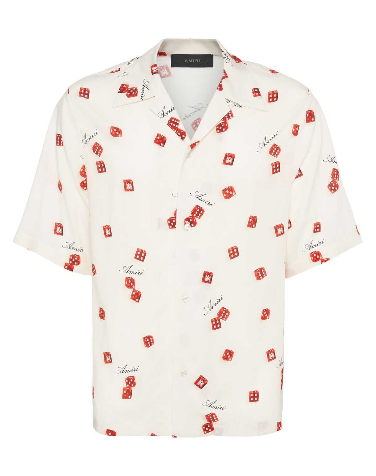 Amiri Dice printed bowling shirt