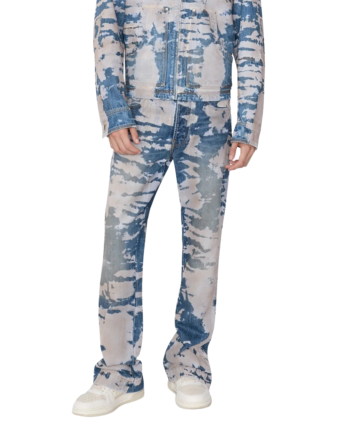 AMIRI Bleached Straight Flare Jean