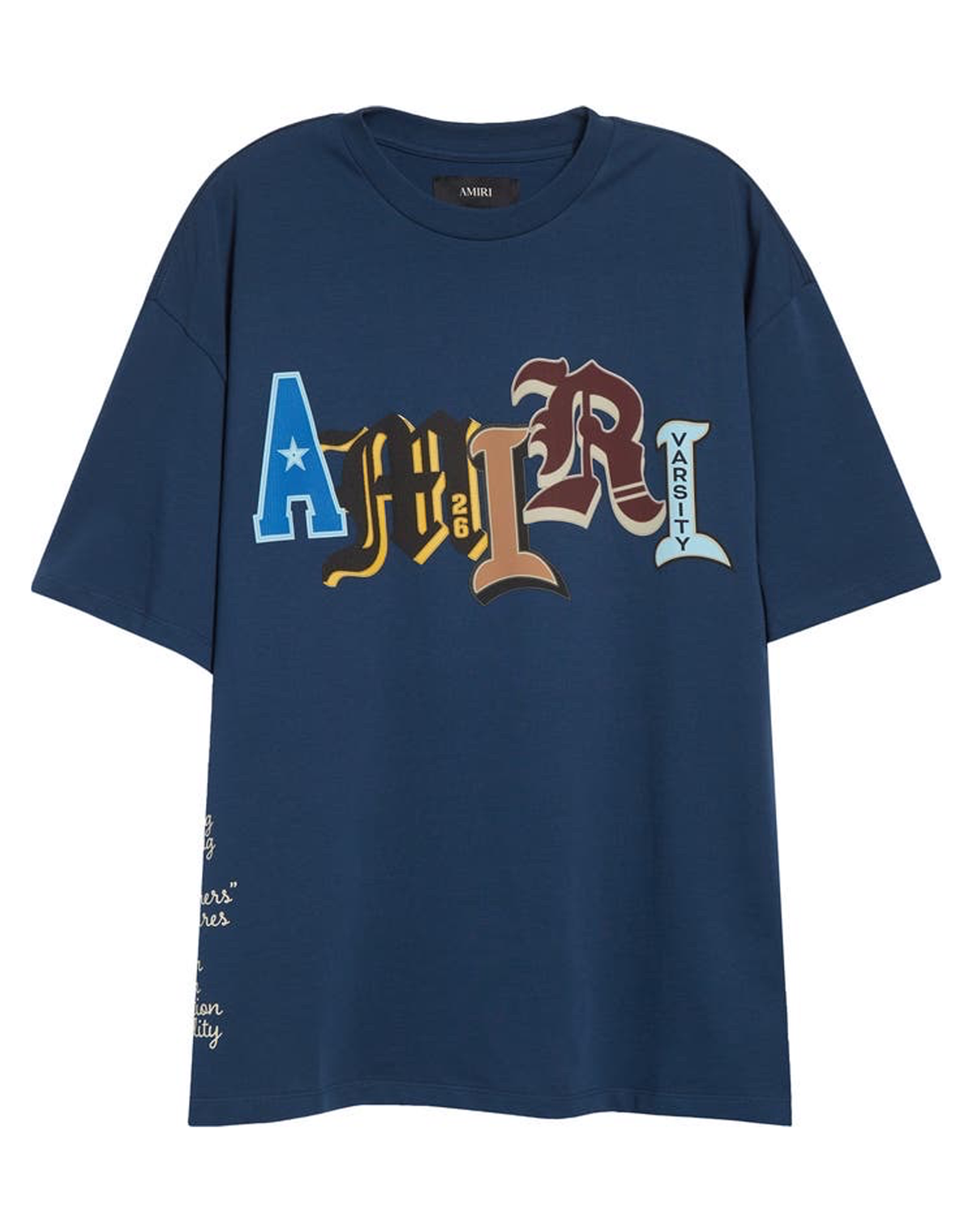 Amiri Varsity Patch Oversize T-Shirt