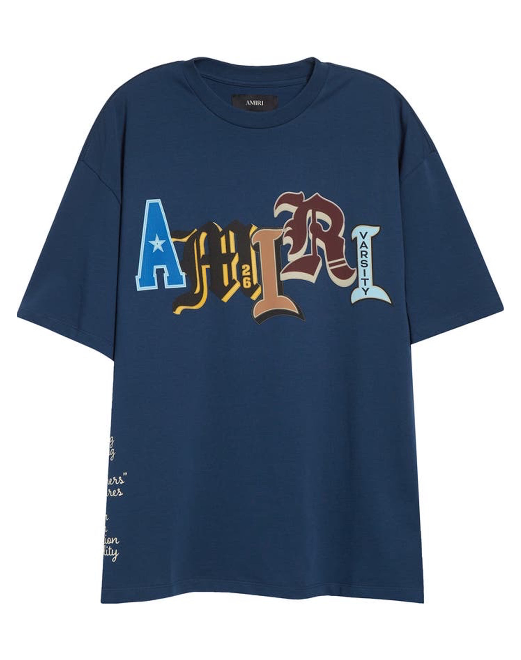 Amiri Varsity Patch Oversize T-Shirt - Joseph | Men