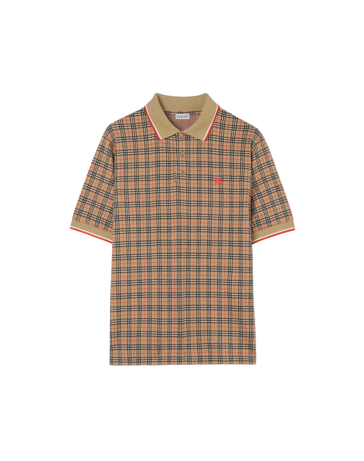 Burberry Check Polo Shirt