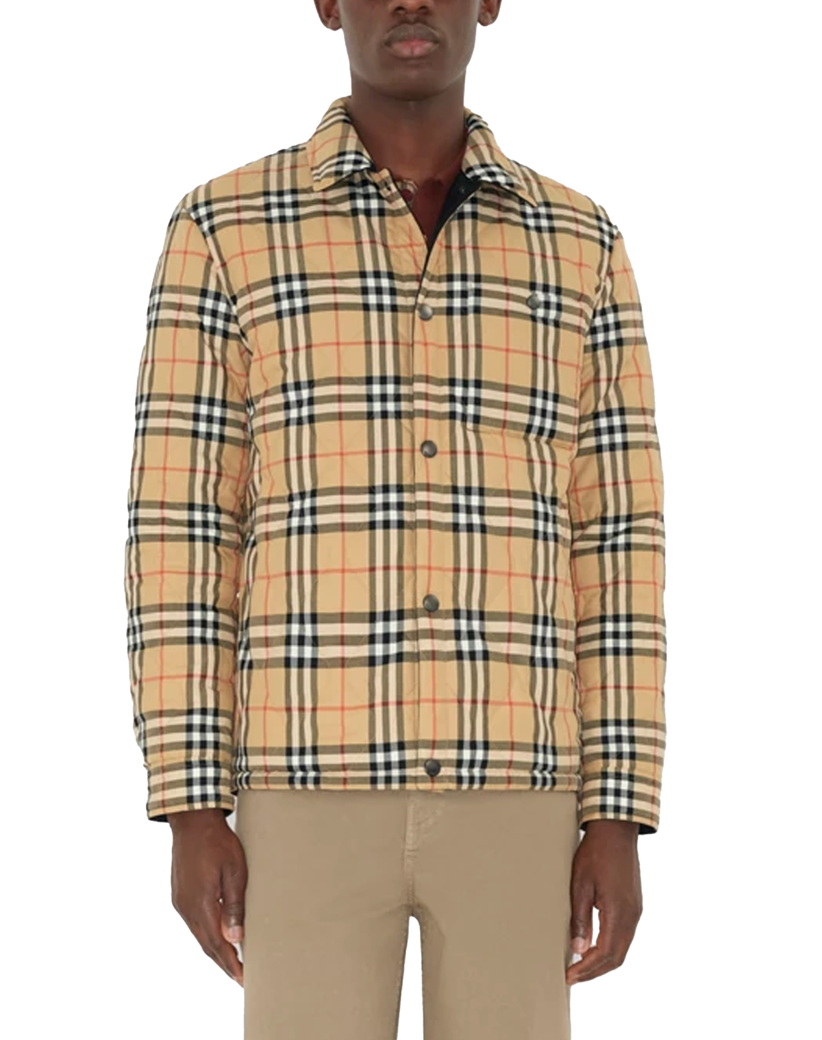 Burberry Reversible Quilted Nylon Overshirt