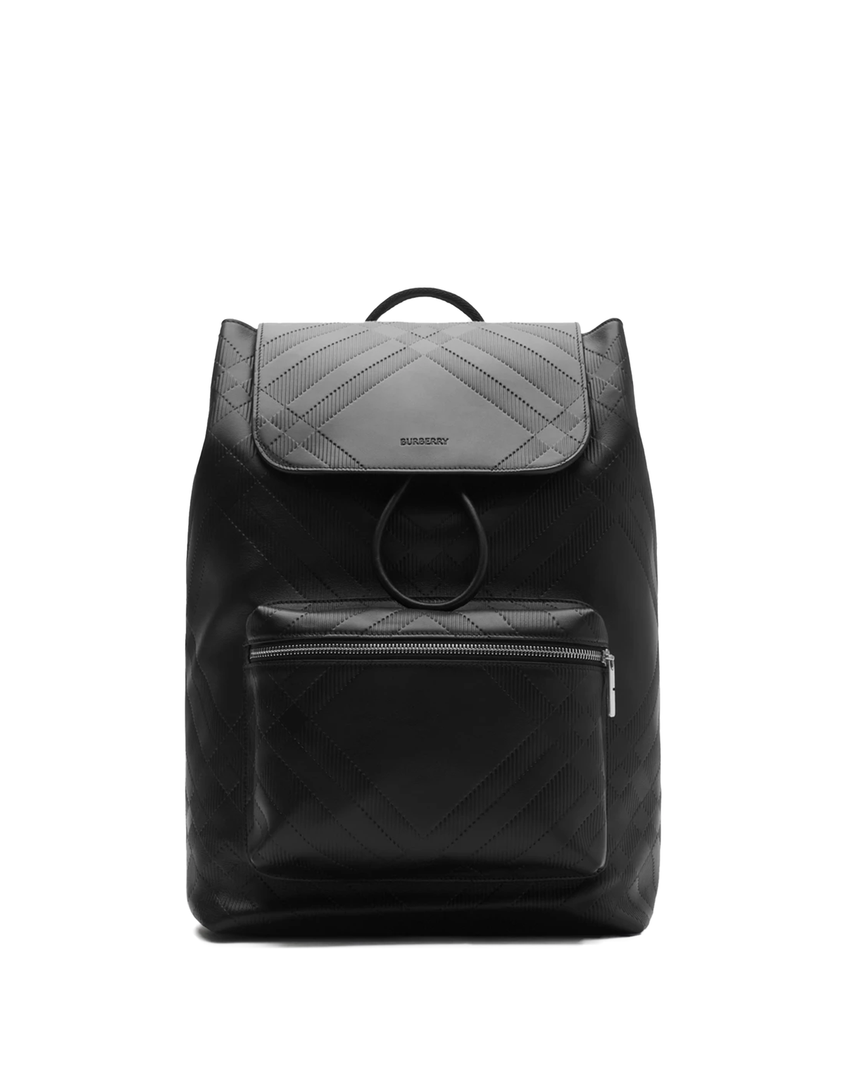 Burberry Embossed Check Backpack