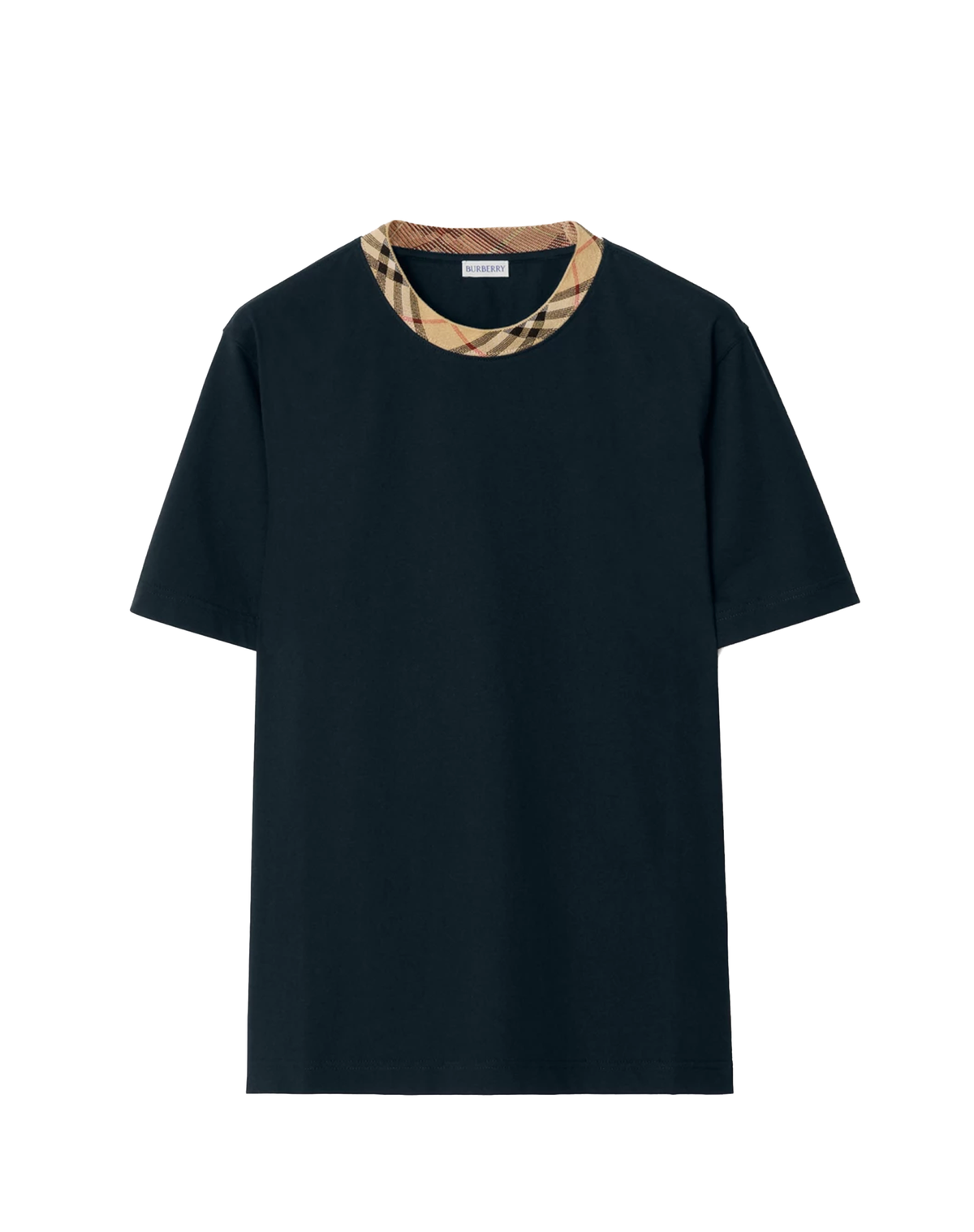 Burberry Check Trim T-Shirt