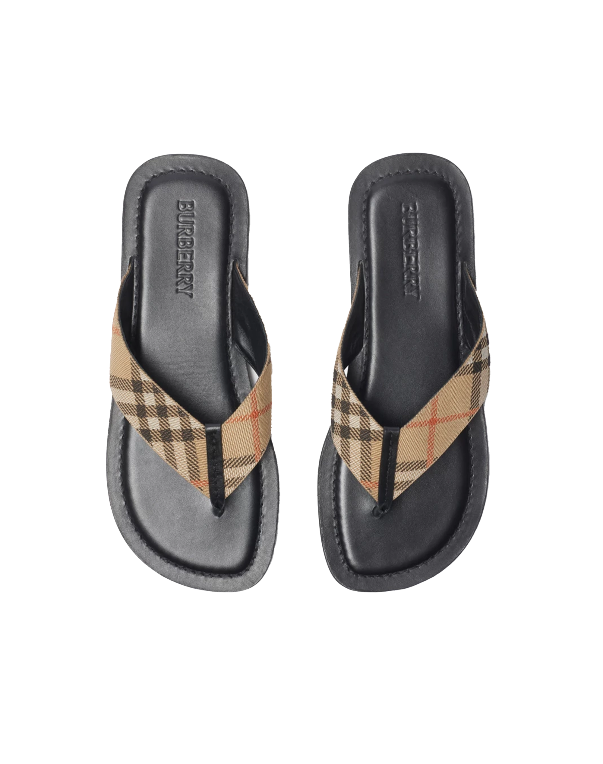 Burberry Check Pavillion Sandals Joseph Men