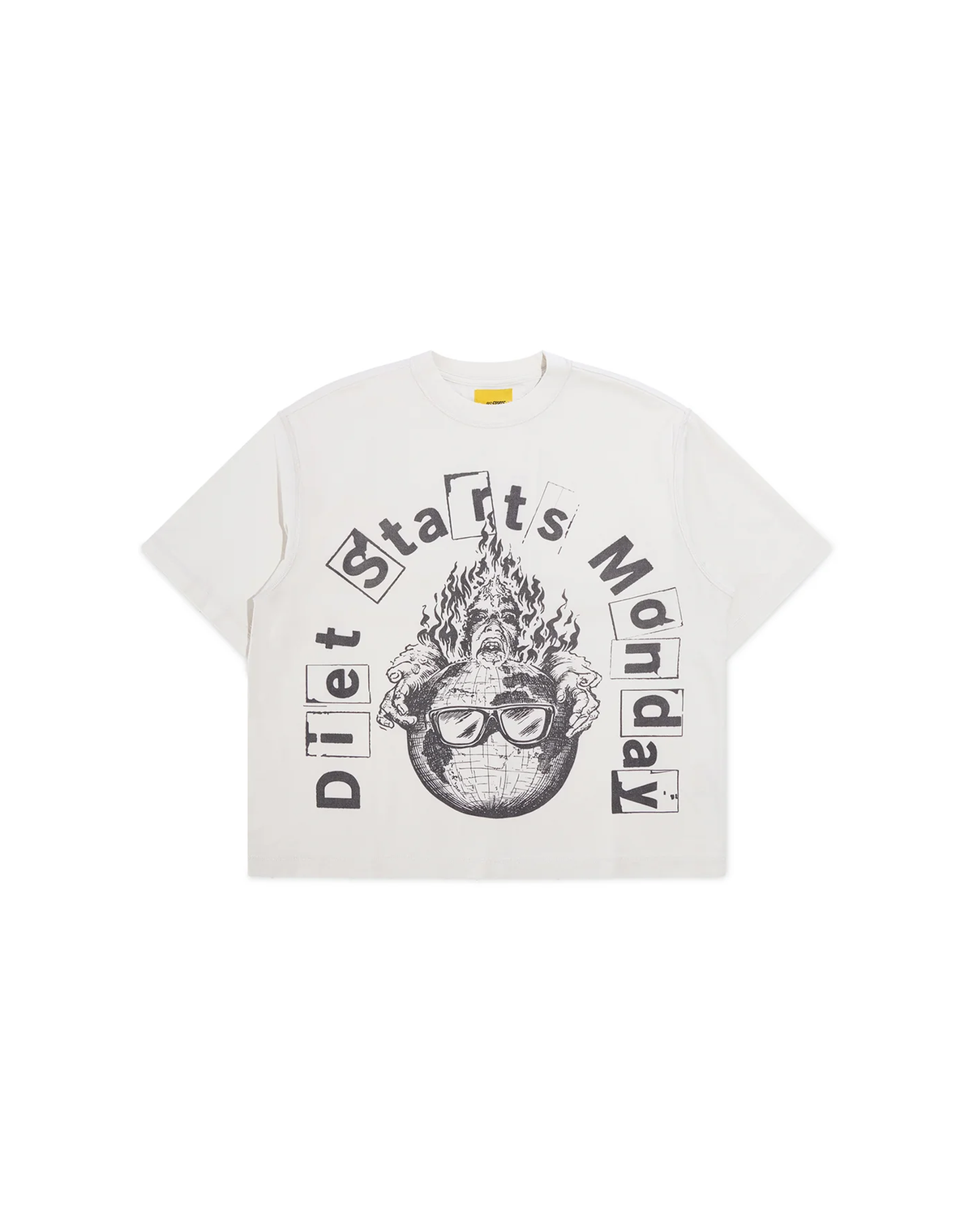 Diet Starts Monday Worlds Burning Tee