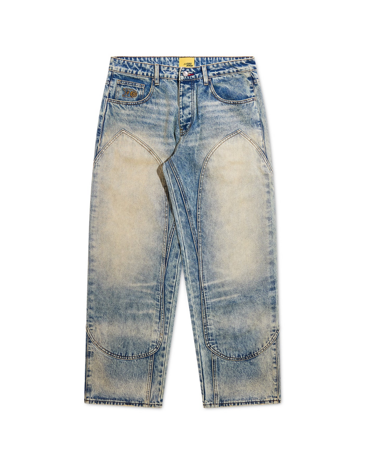 Diet Starts Monday Double Knee Bolt Denim
