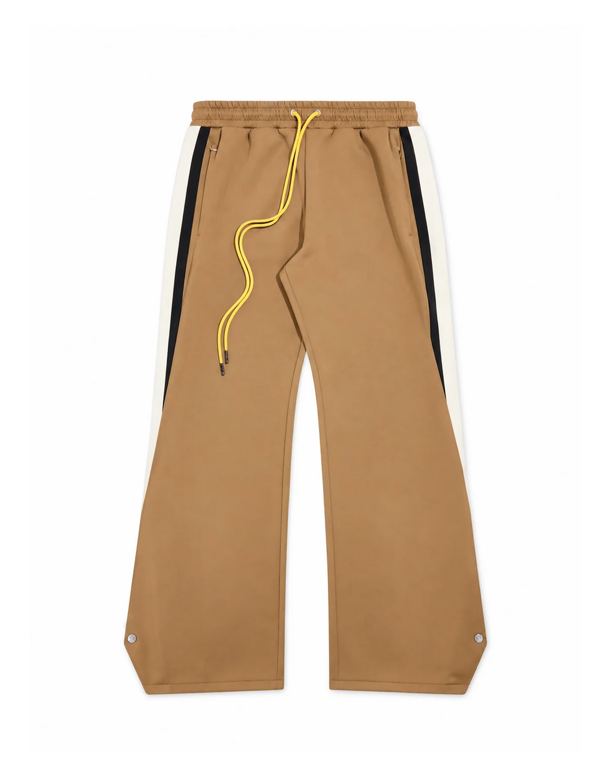 Diet Starts Monday Striped Snap Pants
