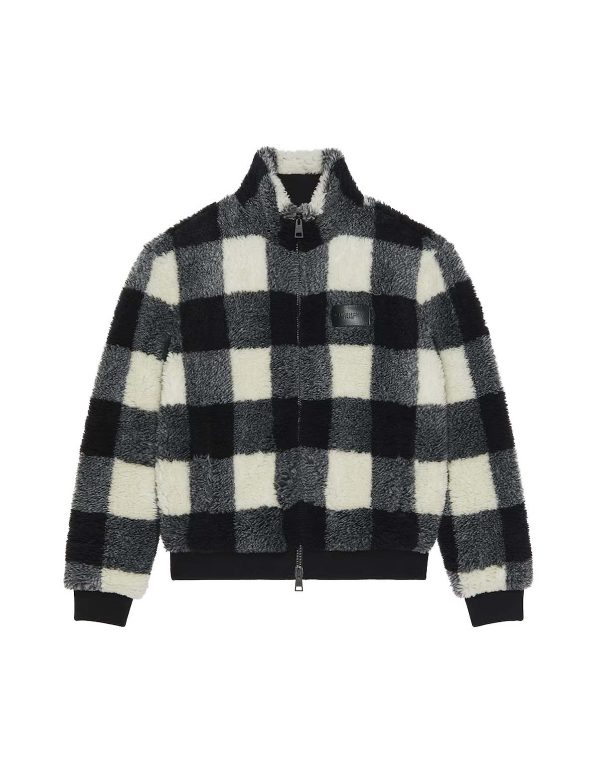 Givenchy Checked Fleece Jacket