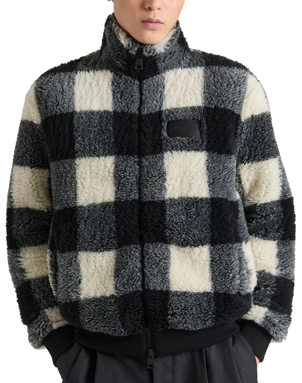 Givenchy Checked Fleece Jacket