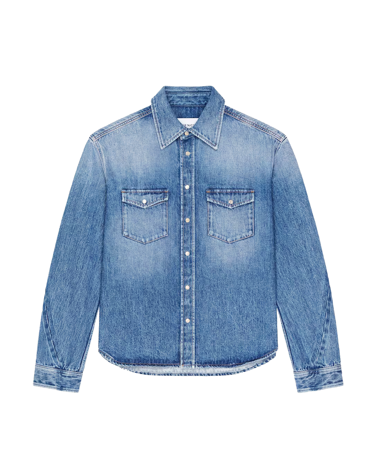Givenchy Couture Seam Denim Shirt
