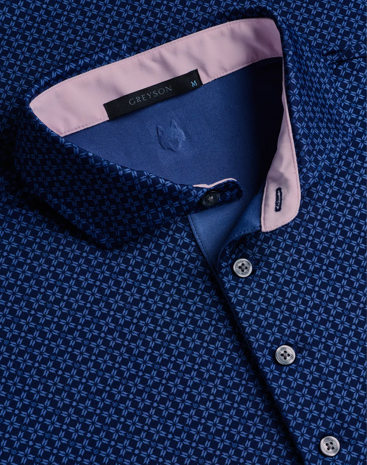 Greyson Ghost Thistle Polo