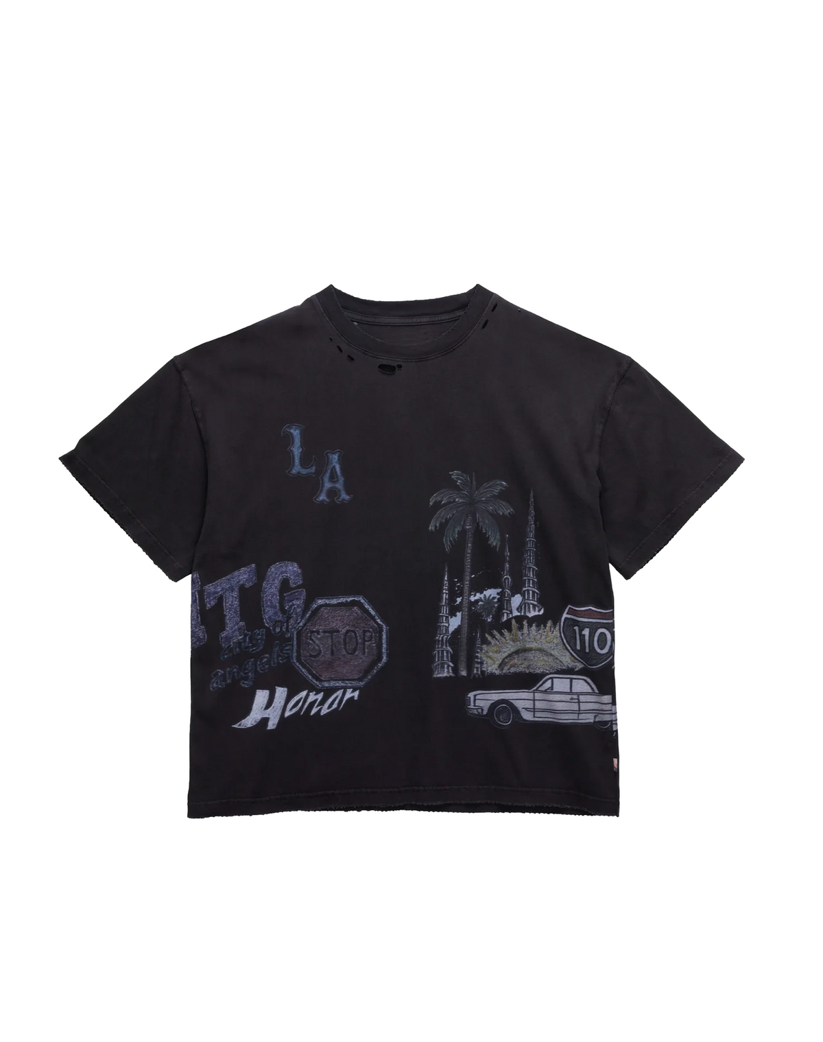 Honor The Gift All Over Los Angeles Tee