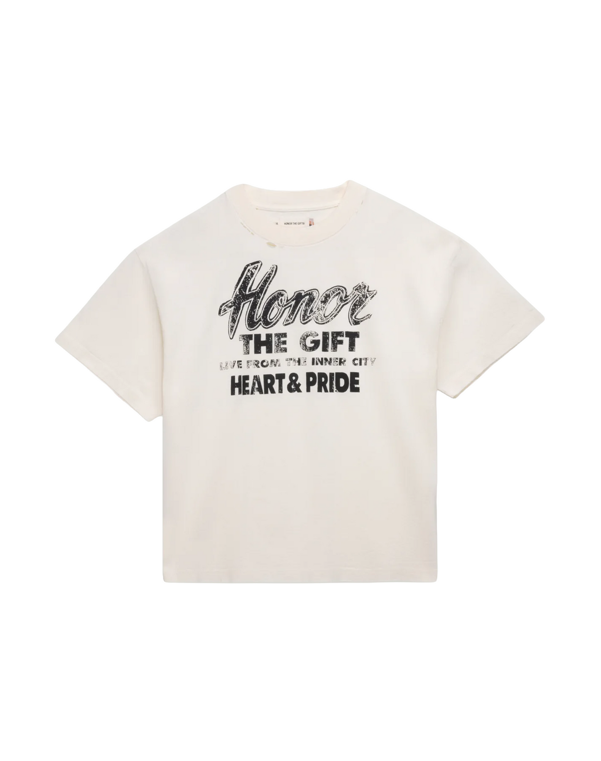 Honor The Gift Heart & Pride Tee