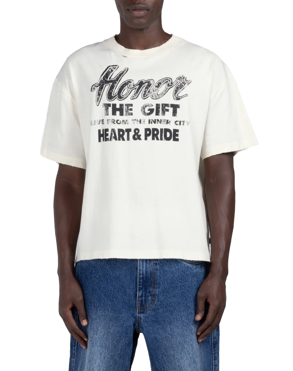 Honor The Gift Heart & Pride Tee