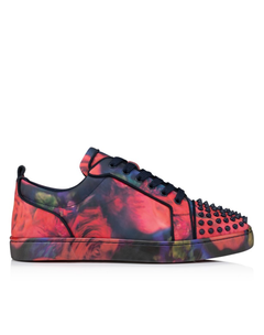【国内即発】CHRISTIAN LOUBOUTIN Louis Junior Spikes Louis Junior Spikes - Sneakers - Calf leather and spikes
