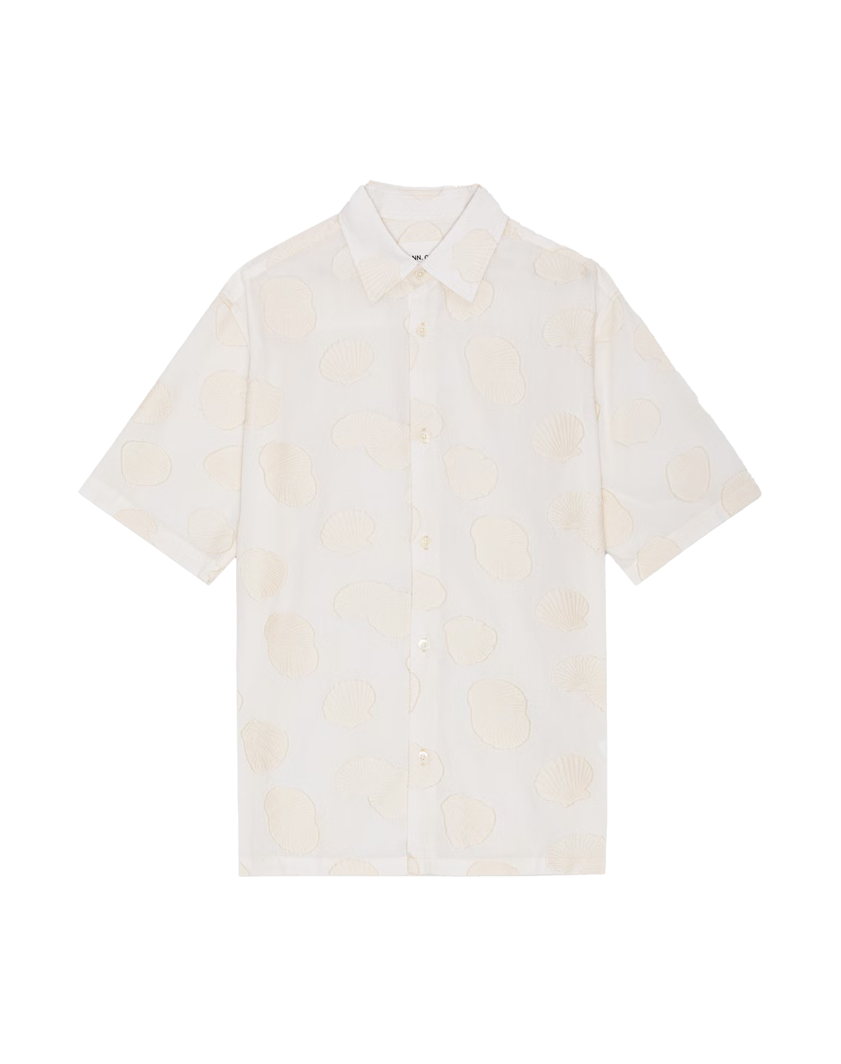 NN07 Freddy Fil-coupé Jacquard Shirt