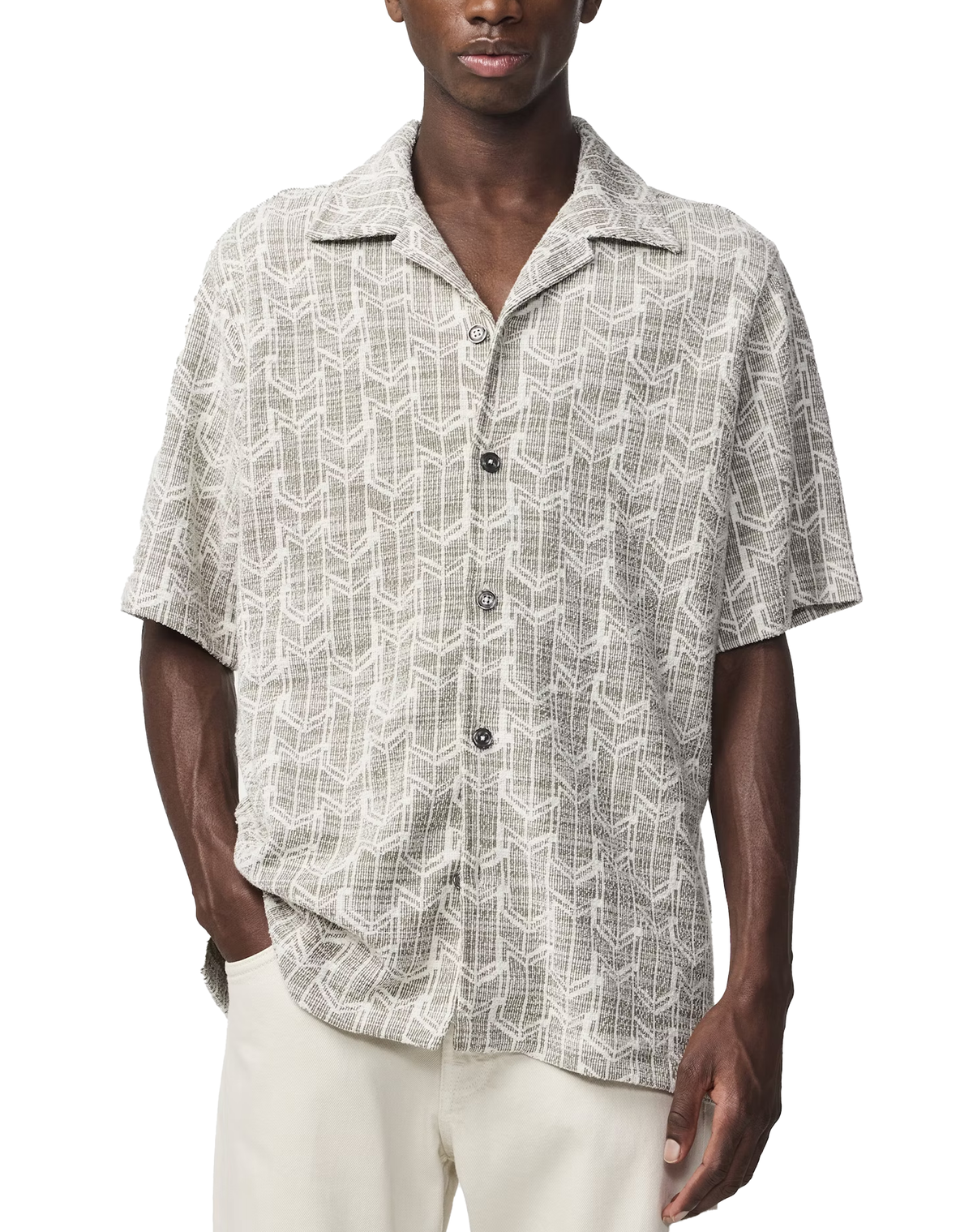 NN07 Julio Bouclé Jacquard Shirt