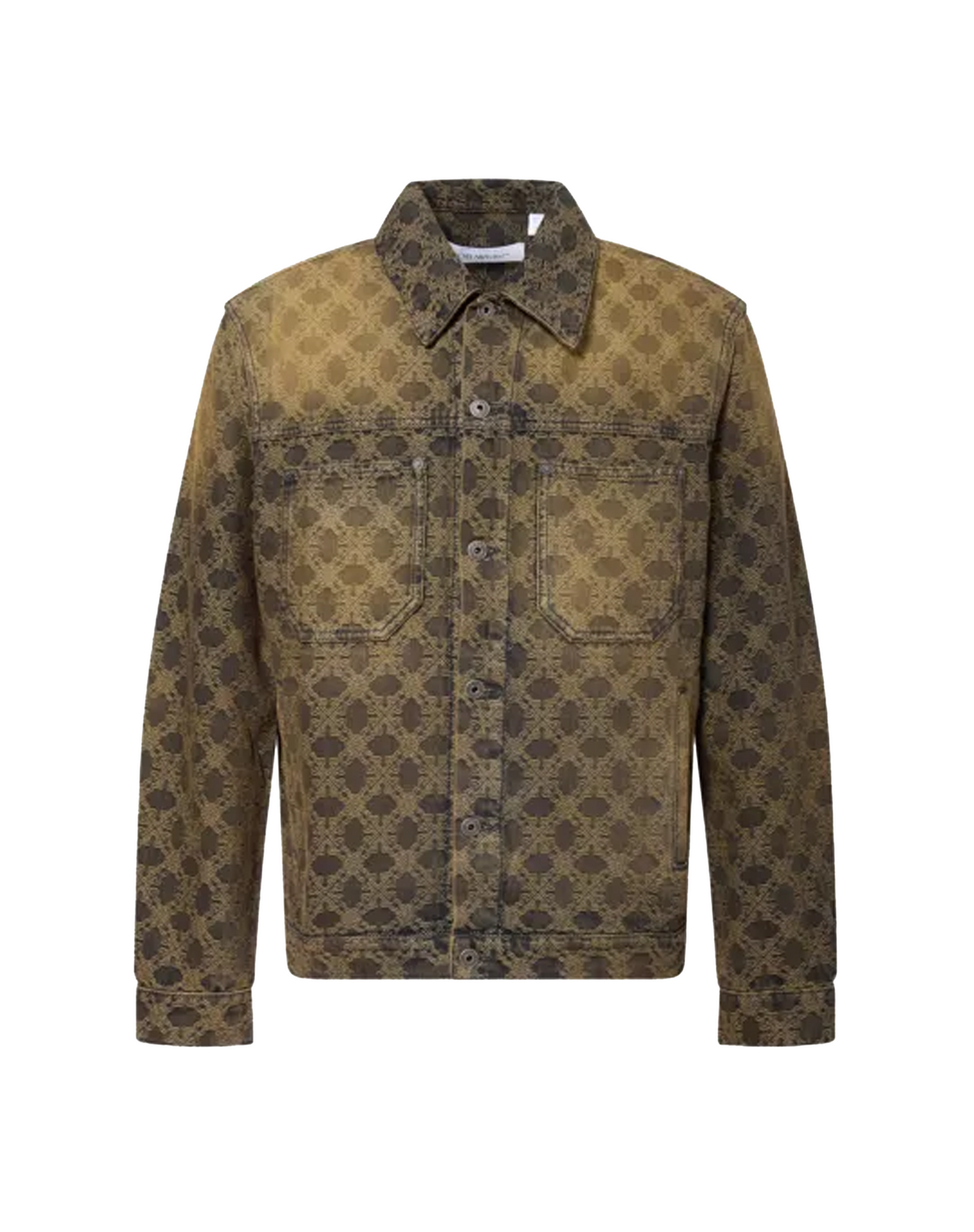 Off-White Jacquard Denim Jacket