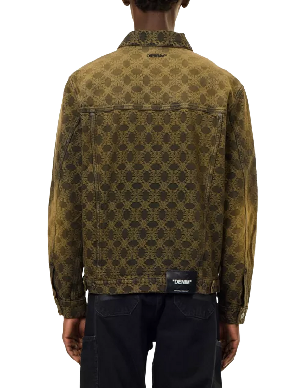 Off-White Jacquard Denim Jacket