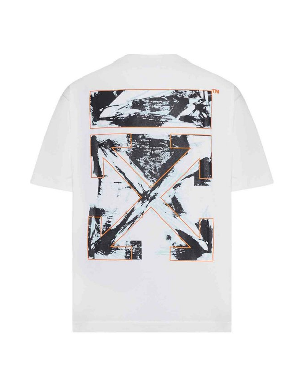 Off-White Rubbed Paint Arrow Tee