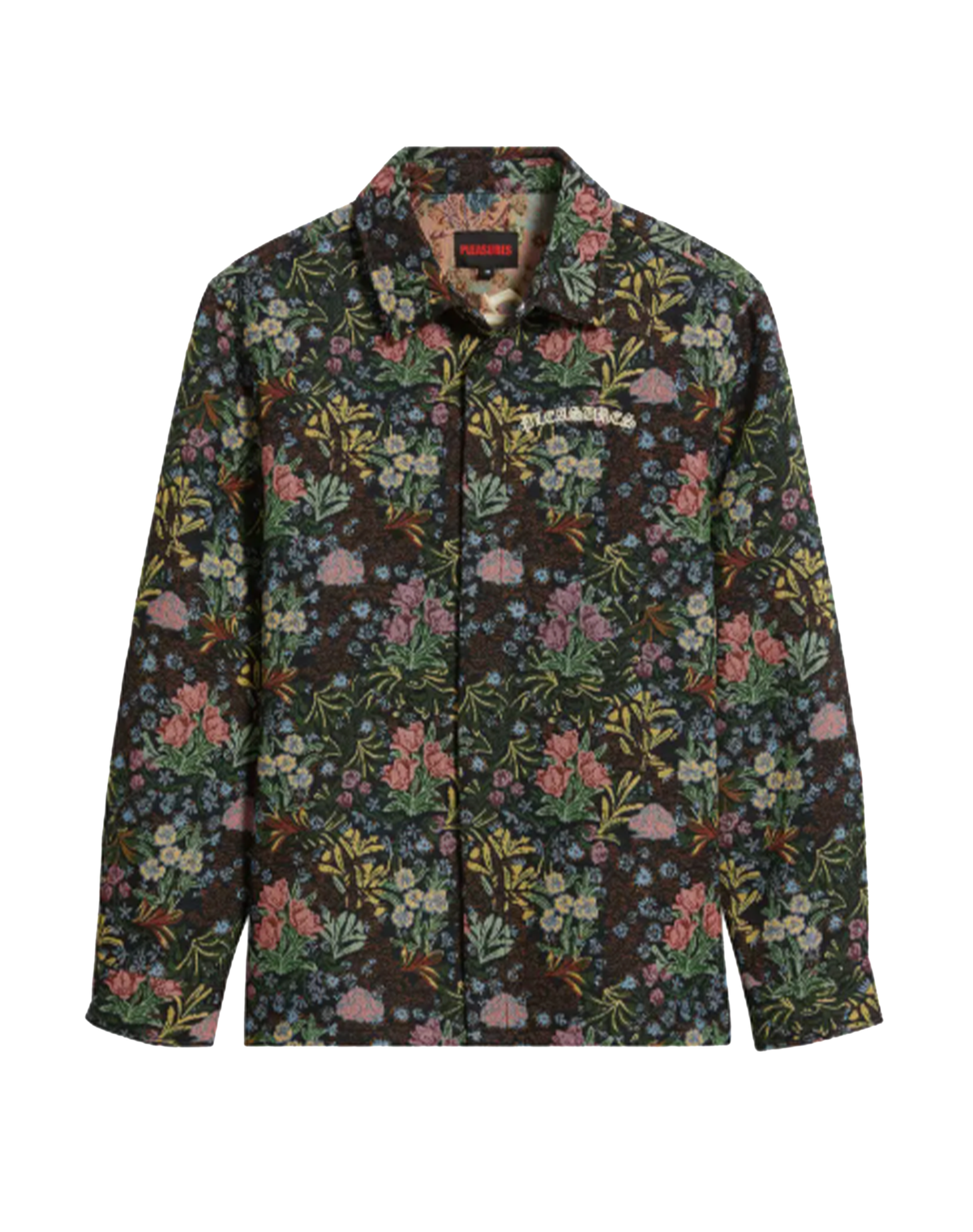 PLEASURES Floral Overshirt