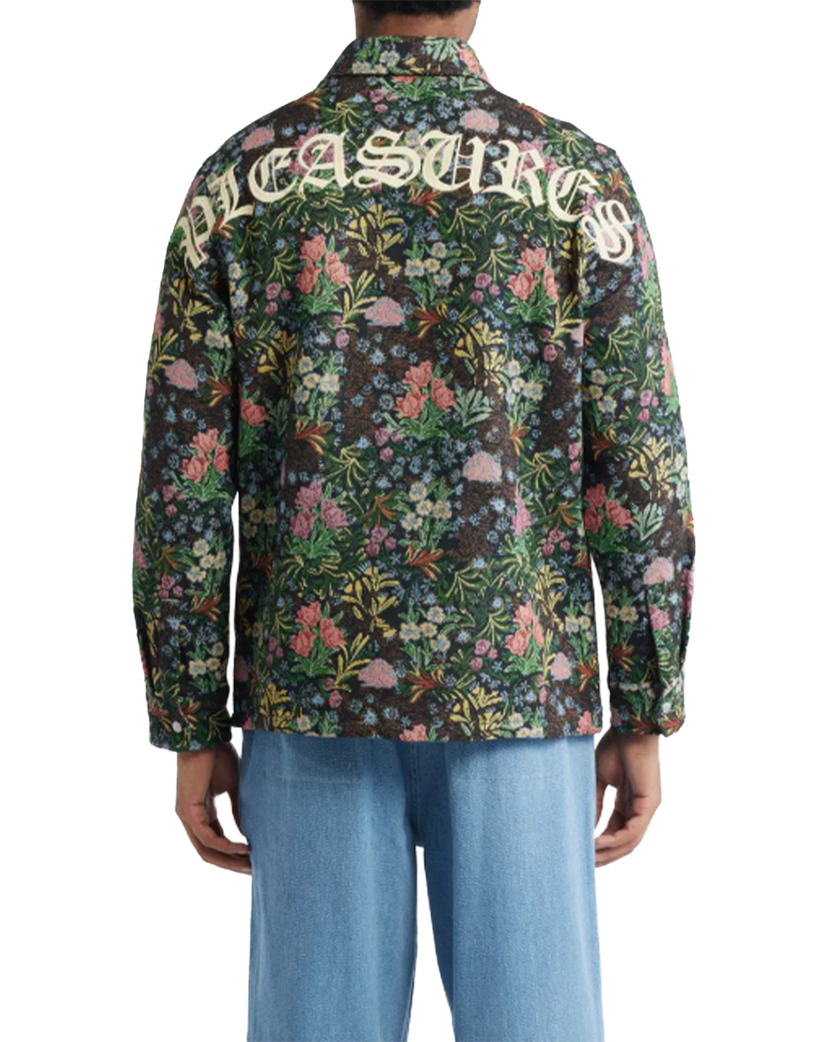 PLEASURES Floral Overshirt