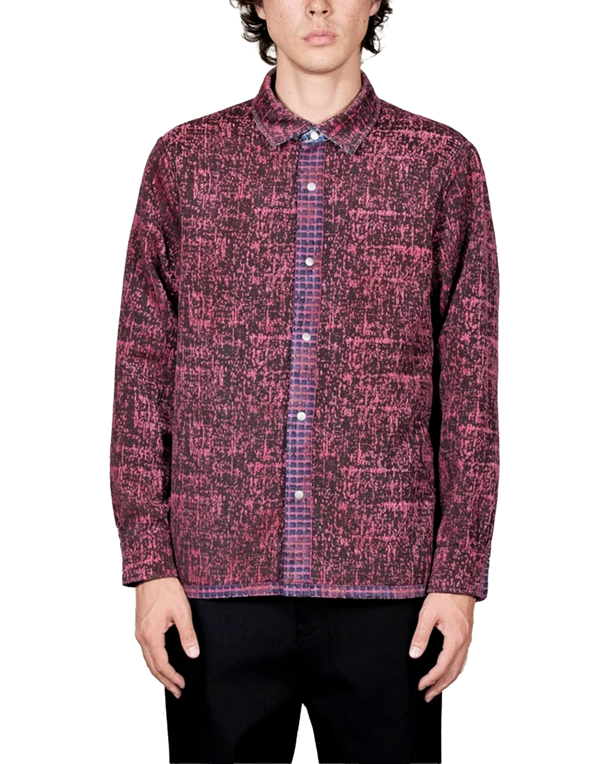 PLEASURES Operator Reversible Overshirt