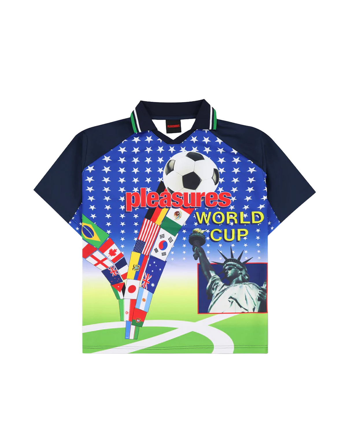 PLEASURES Flags Jersey