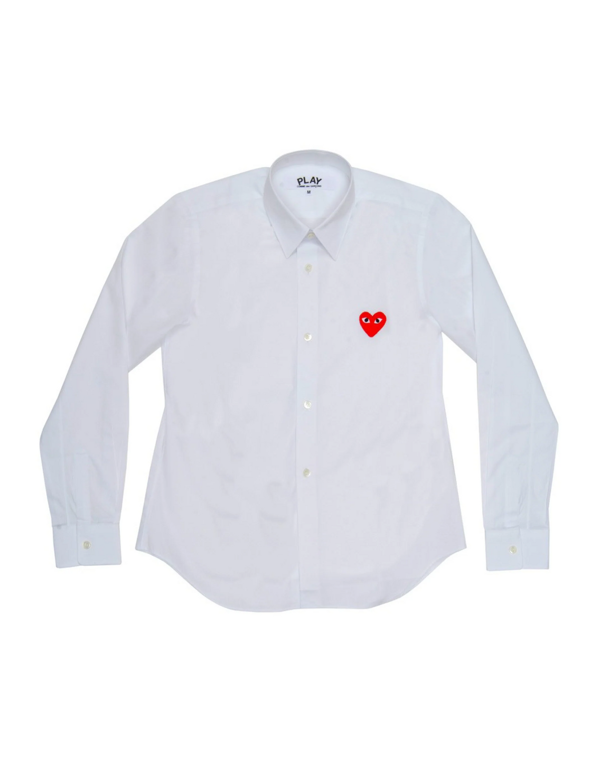 CDG PLAY Red Emblem Button Up
