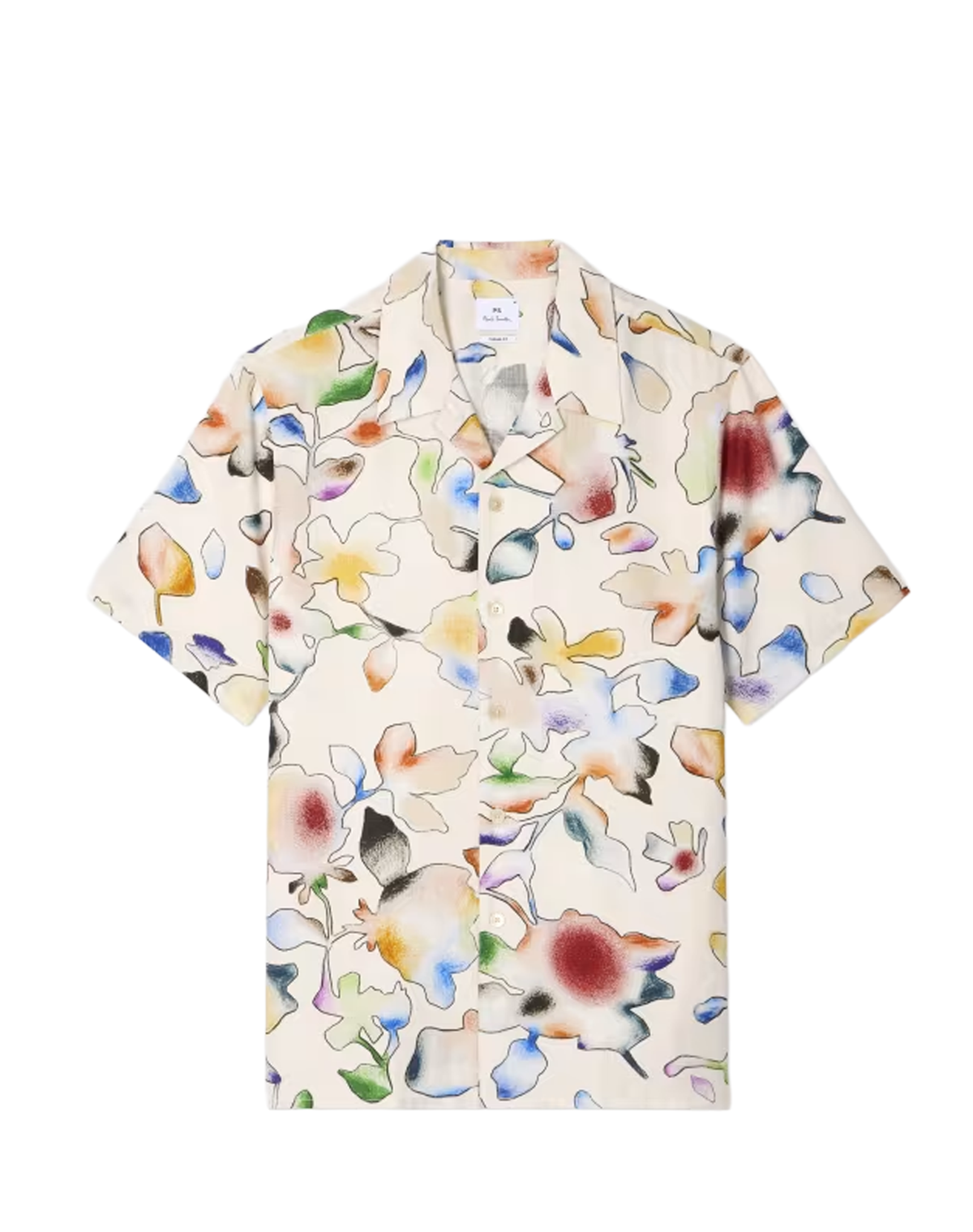 PS Paul Smith 'Good Fortune Floral' Short-Sleeve Shirt
