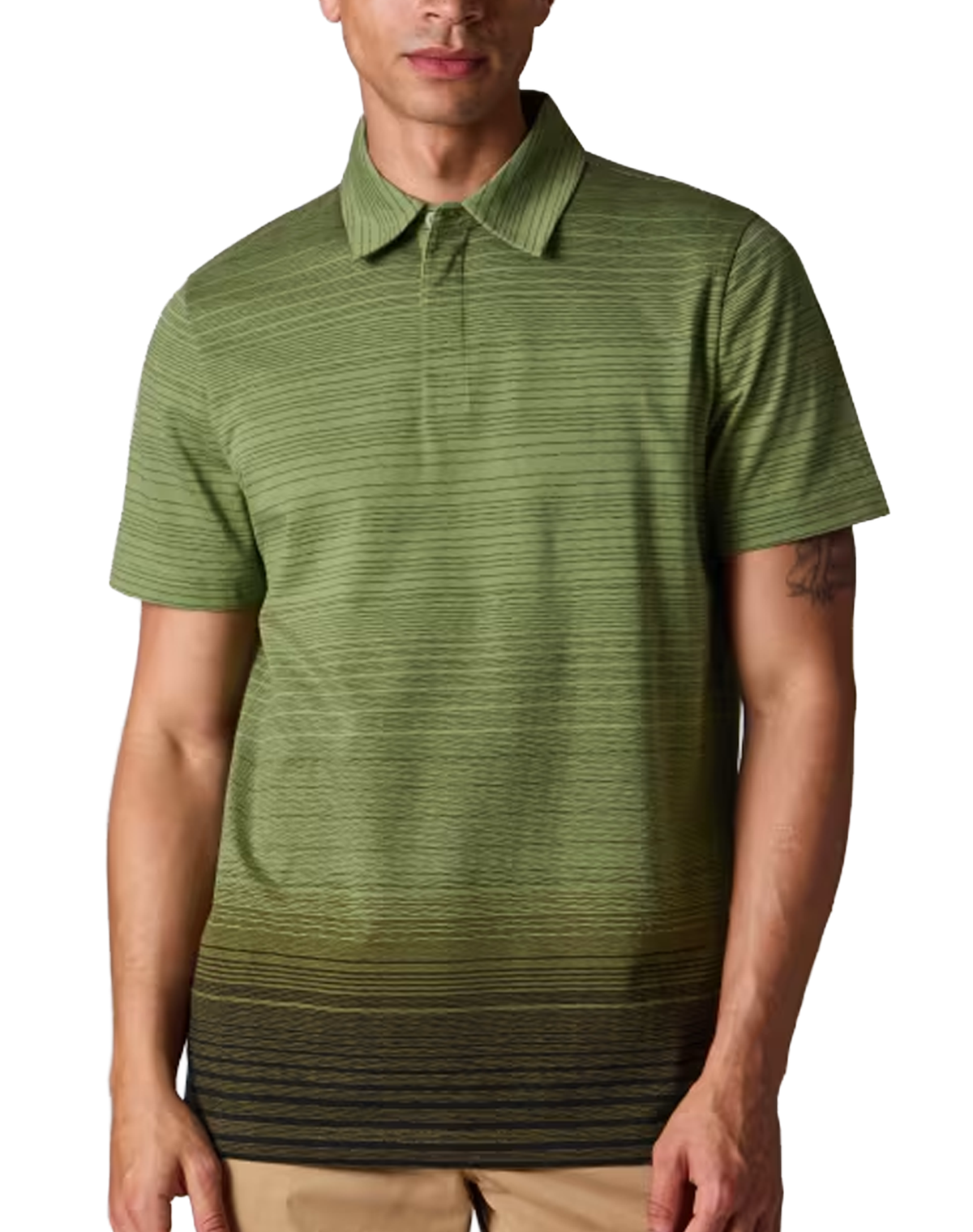 PS Paul Smith Gradient Stripe Polo Shirt