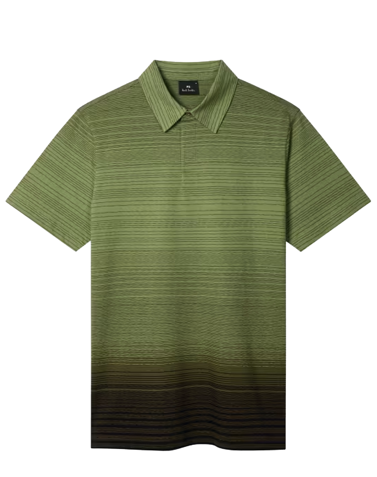 PS Paul Smith Gradient Stripe Polo Shirt
