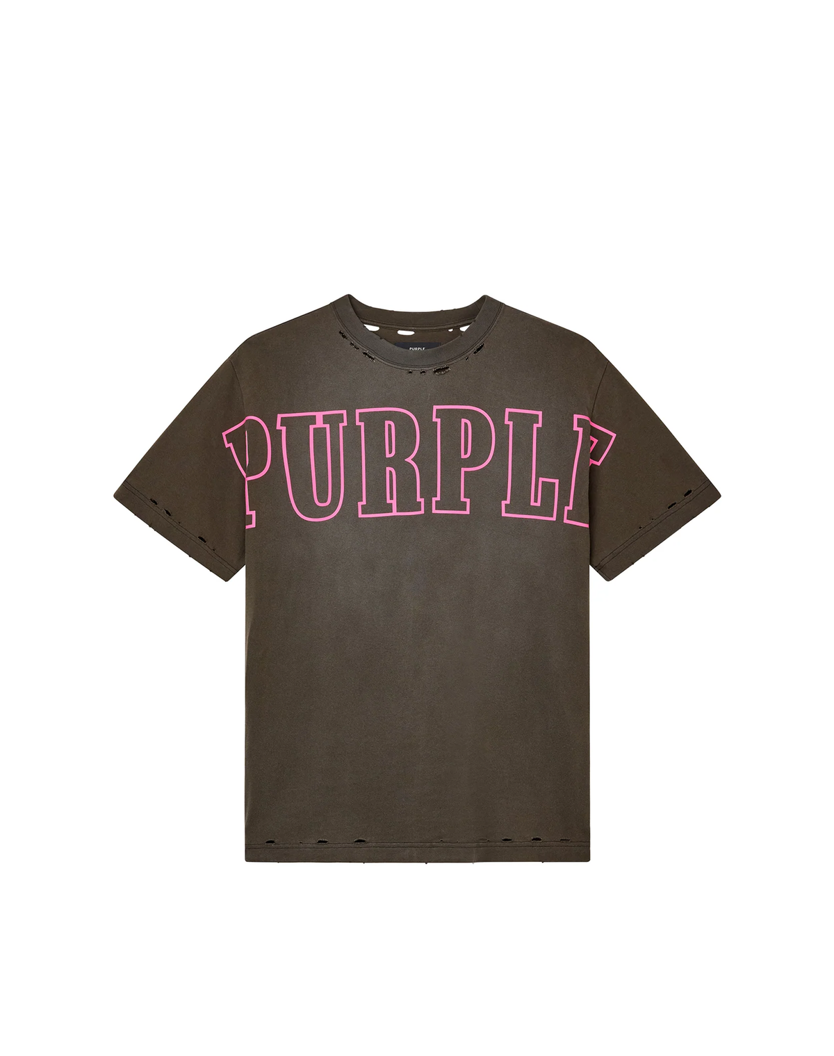 PURPLE Slab Outline Tee