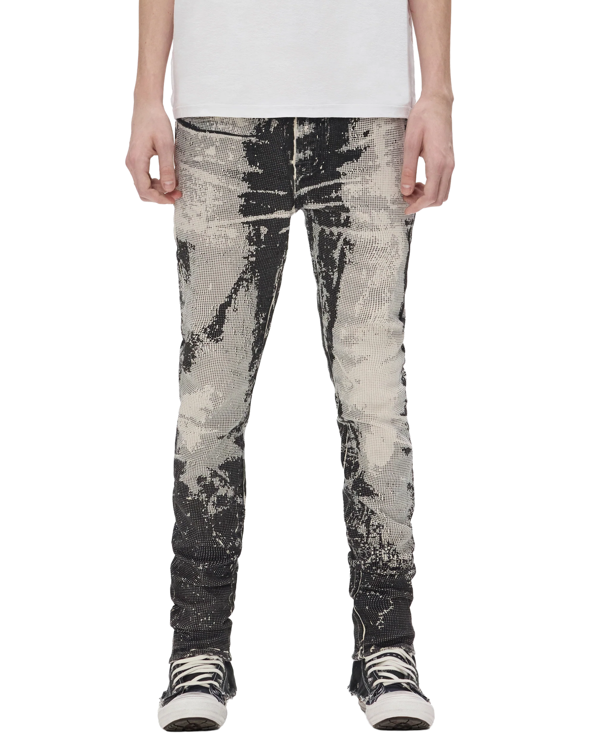 PURPLE P001 Trompe L'oeil Jean