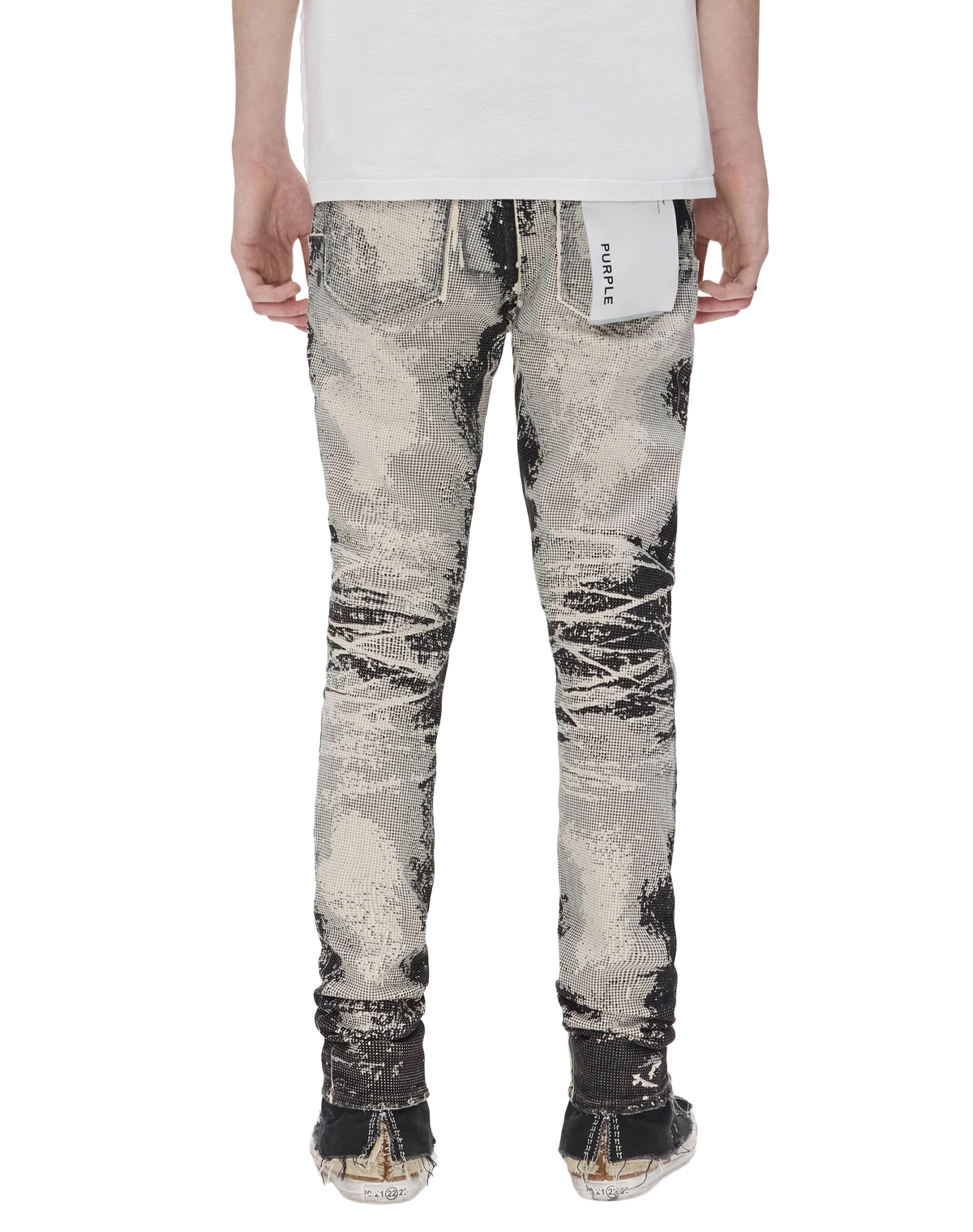 PURPLE P001 Trompe L'oeil Jean
