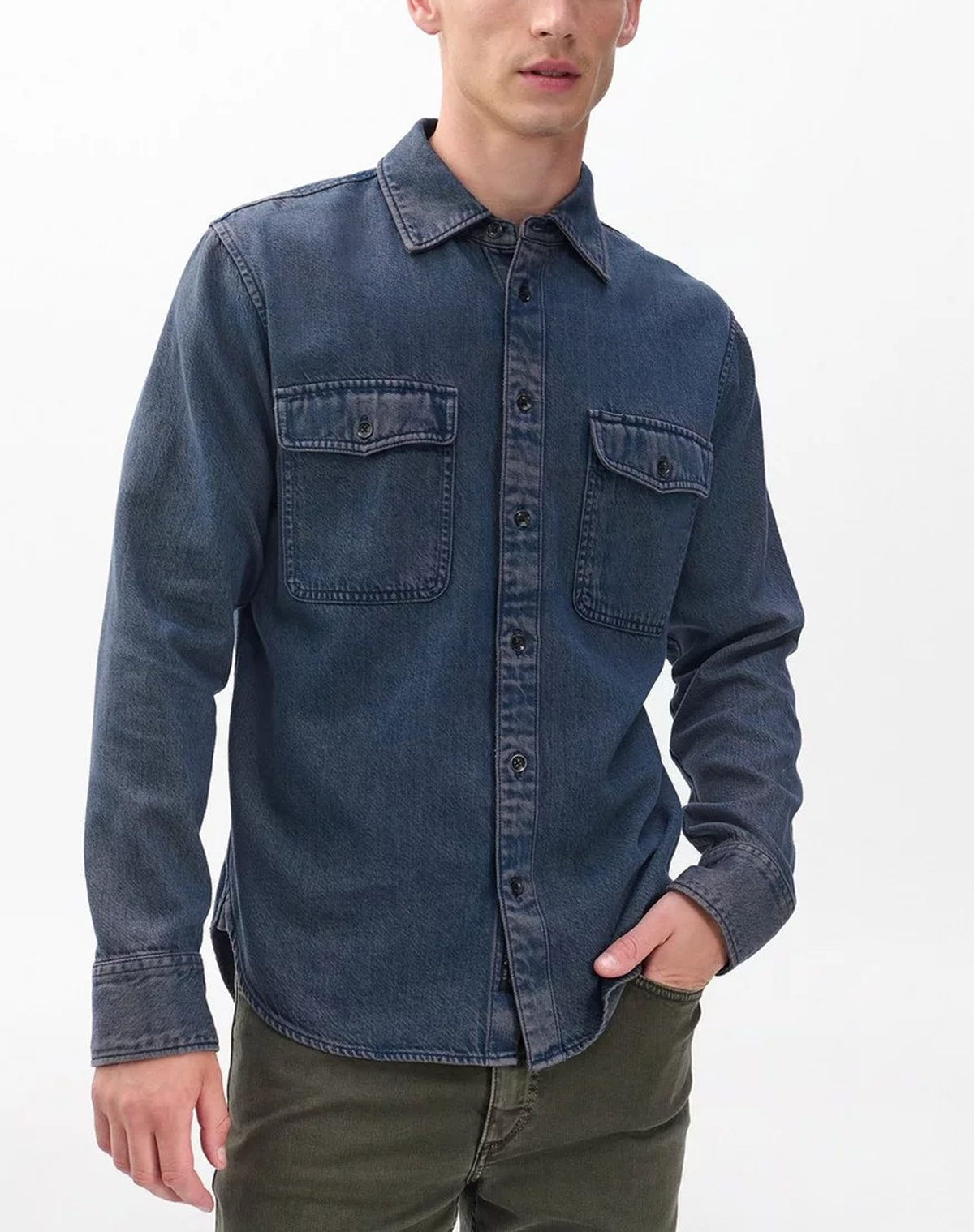 Rag &amp; Bone Jack Infuse Denim Shirt