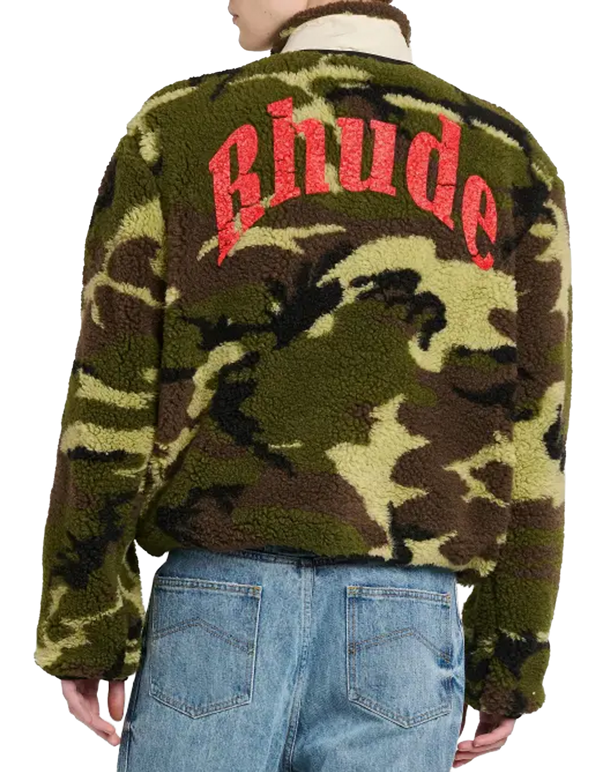 RHUDE Camo Fleece Jacket