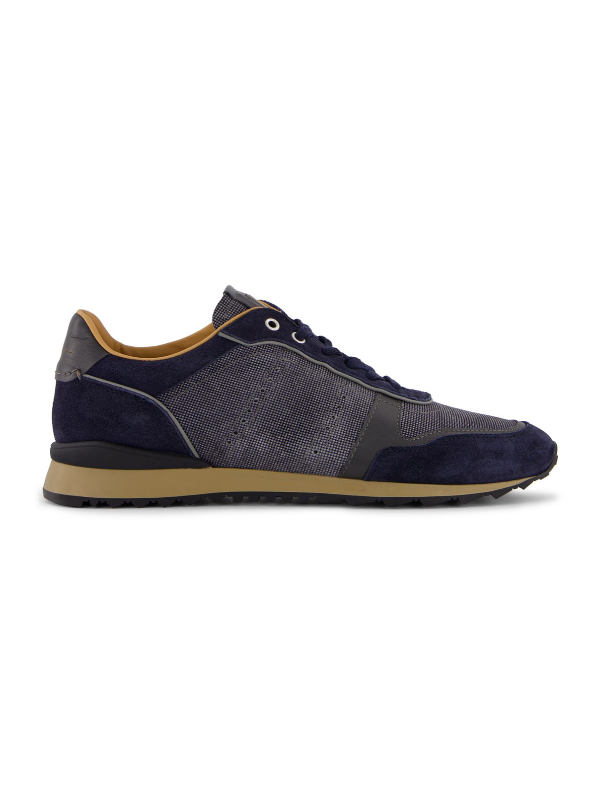 RUBIROSA JOAN grey men’s leather sneakers