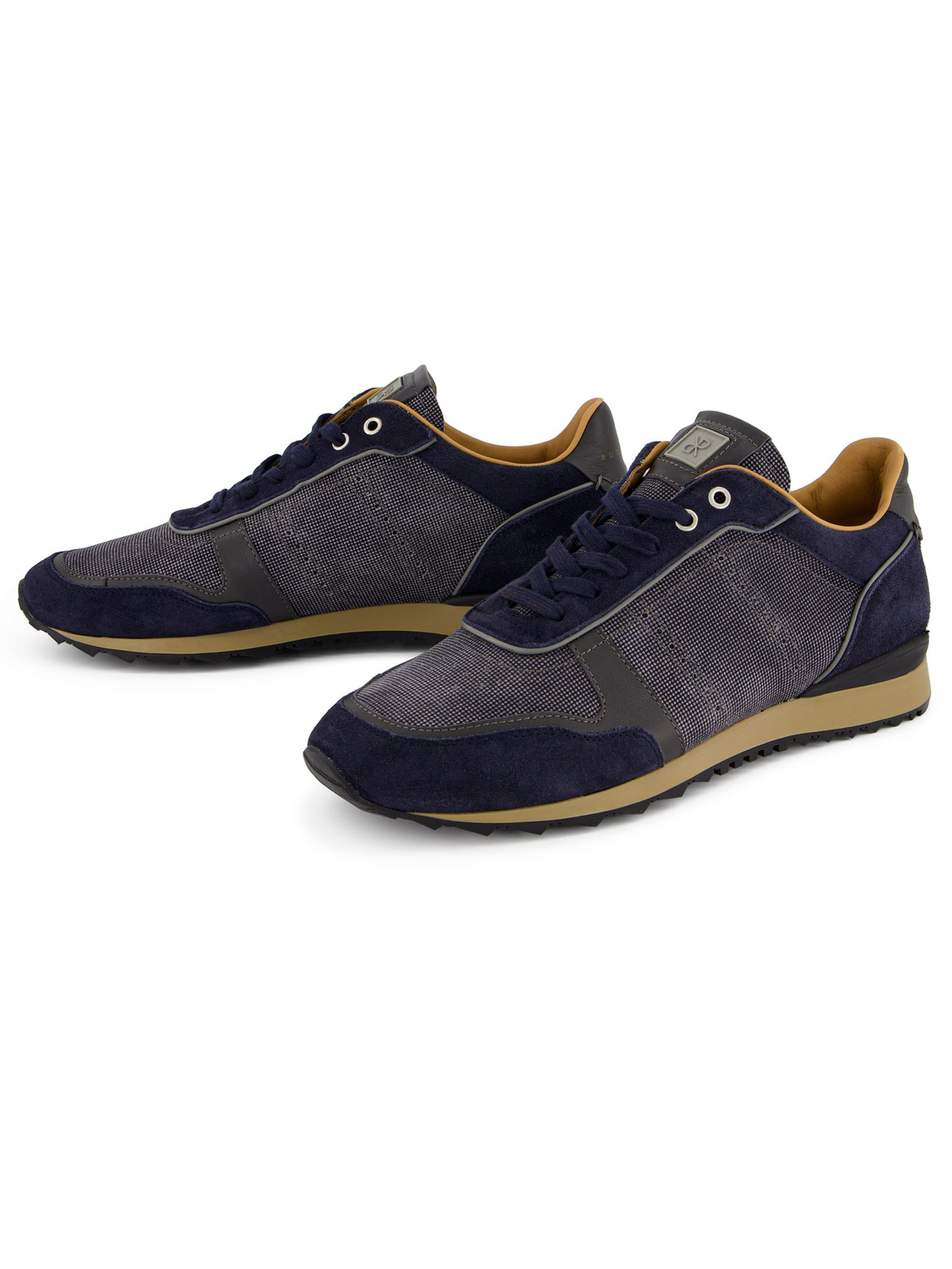 RUBIROSA JOAN grey men’s leather sneakers