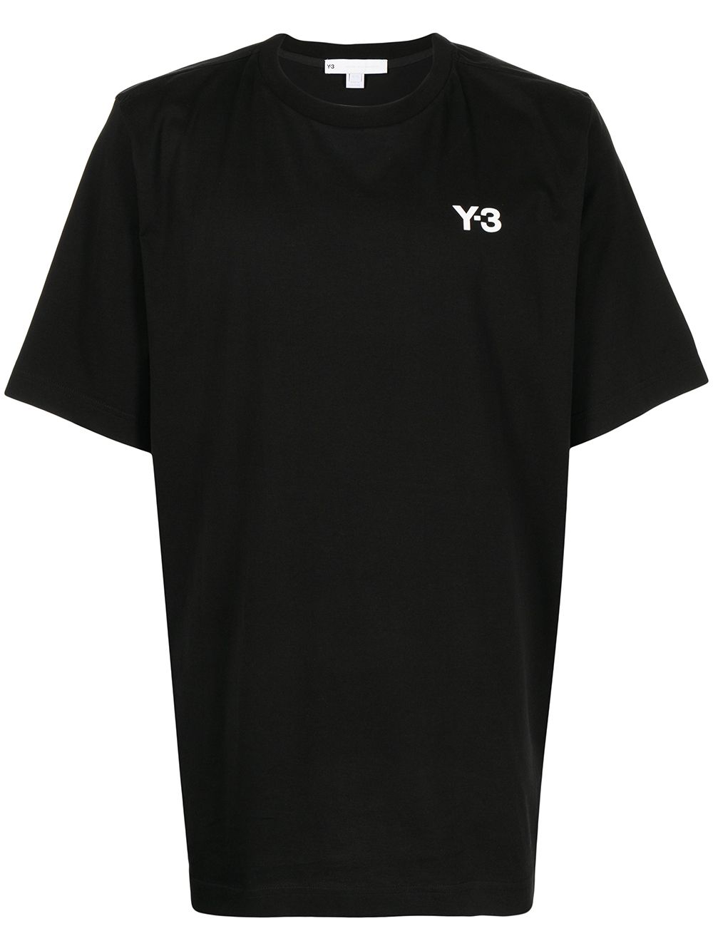Y-3 logo-print crew neck T-shirt